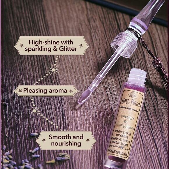 Harry Potter Magic Elixir Lip Gloss Draught of Living Death Sheglam - Picture 5 of 7